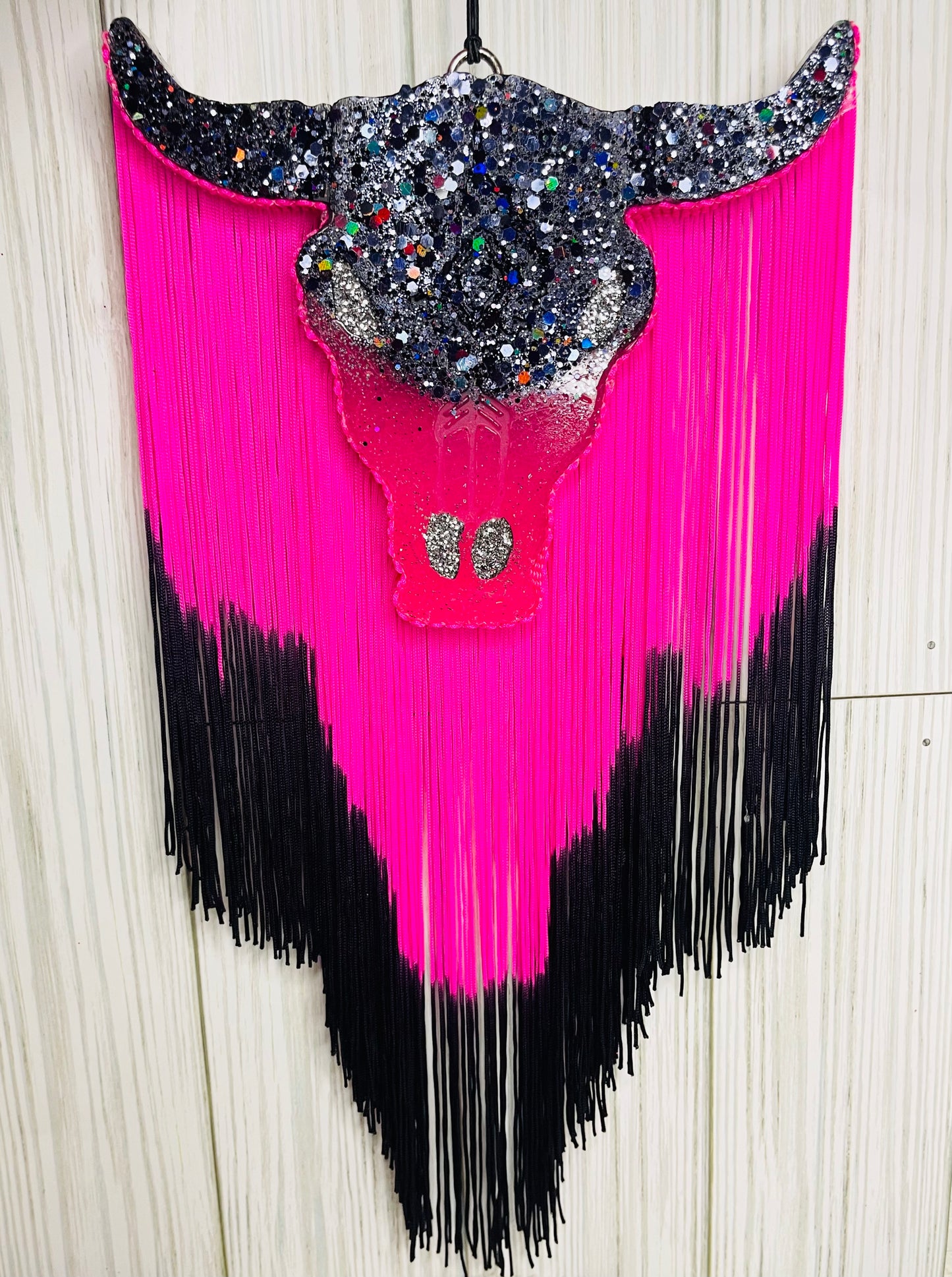 Pink/Black Ombré Bull
